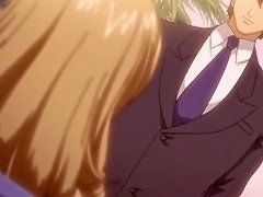 A Blonde Anime Woman Gets Anal Sex From Behind By Her Partner