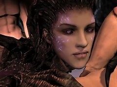 A Realistic 3d Porn Scene With A Starcraft Character